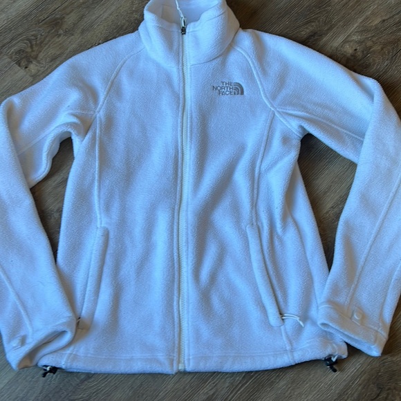 The North Face Jackets & Blazers - White The North Face fleece zip up
